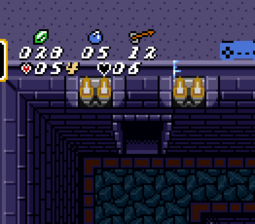 The stationary pixel at the tip of the Master Sword is on the highest possible pixel.